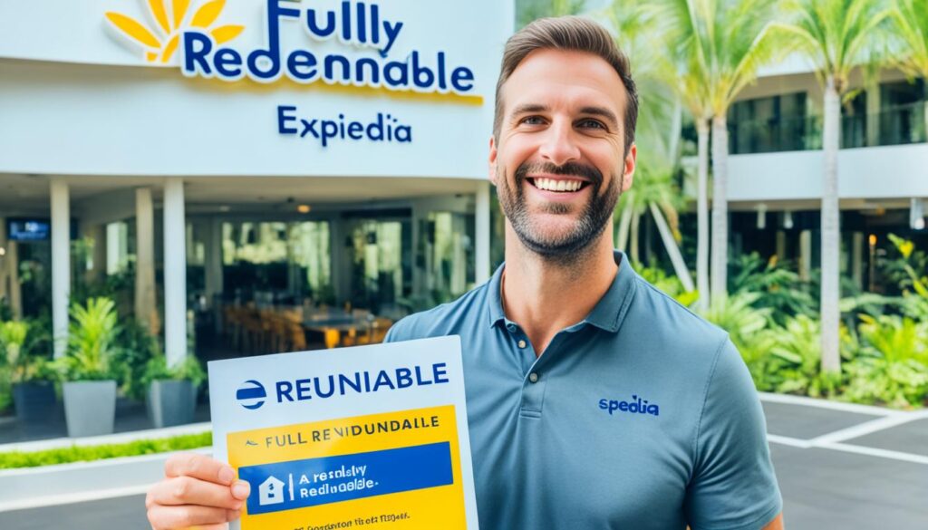 Fully refundable properties on Expedia