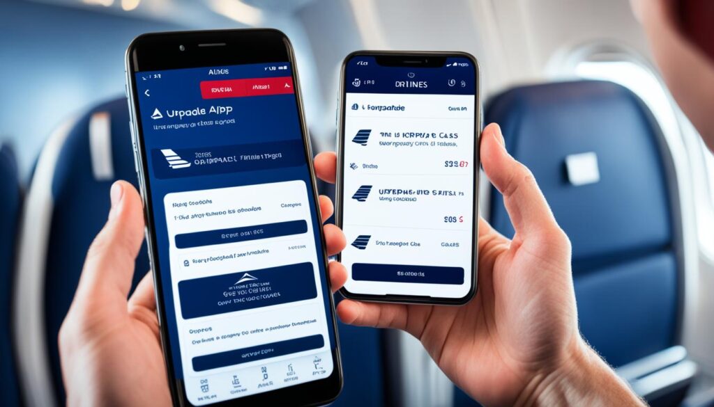 Process of upgrading to Delta First Class