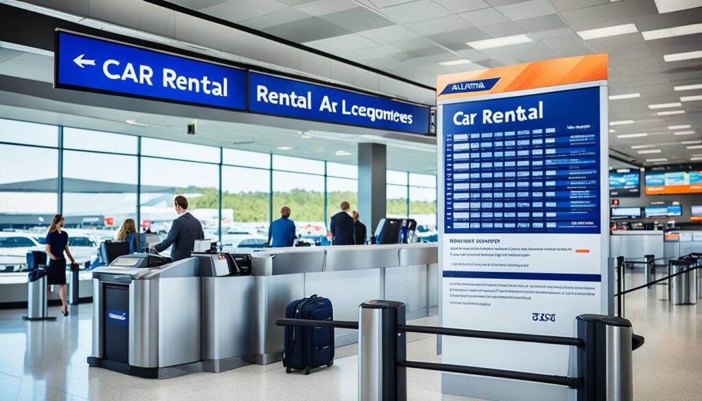 Atlanta airport car rental