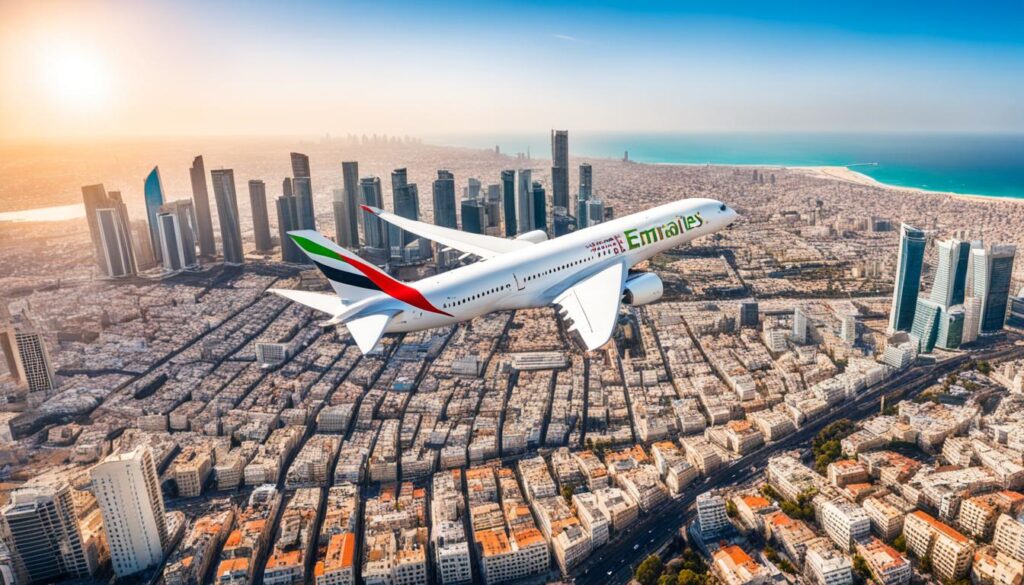 Emirates flights to Tel Aviv