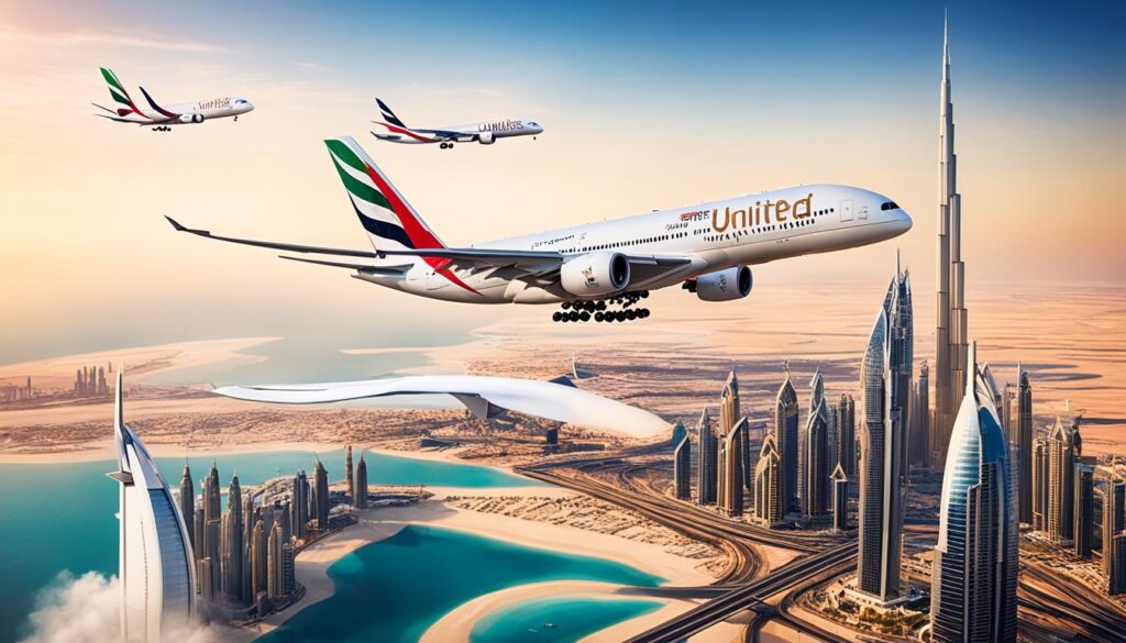 United Airlines Partnership with Emirates
