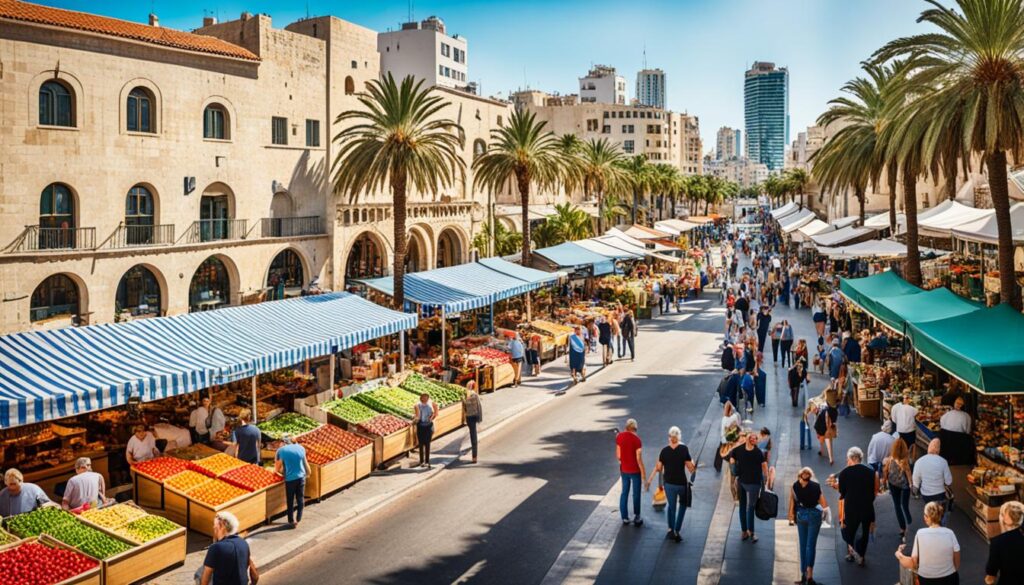 shopping in Tel Aviv