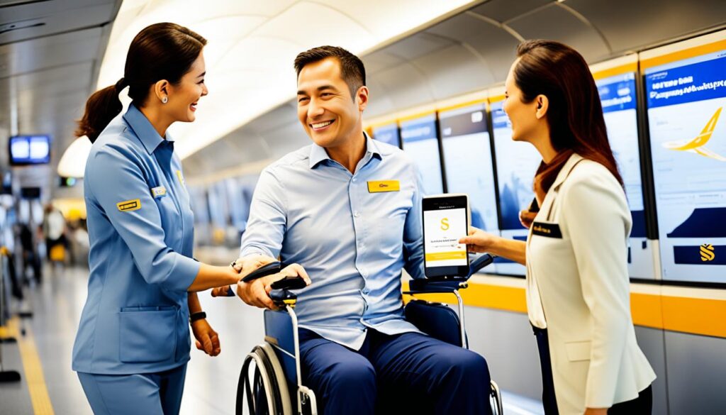 singapore airlines wheelchair policy